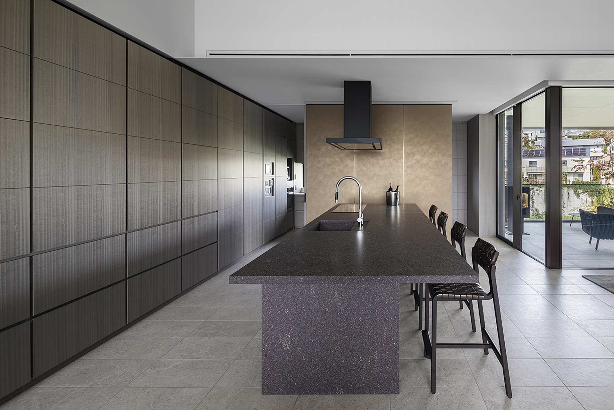 ミノッティクチーネ バイアッソグループのキッチンatelier, terra施工事例