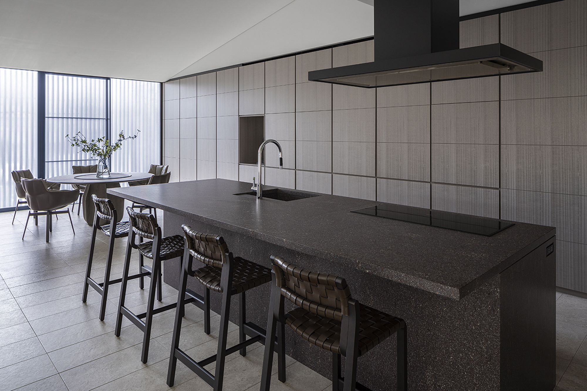 ミノッティクチーネ バイアッソグループのキッチンatelier, terra施工事例