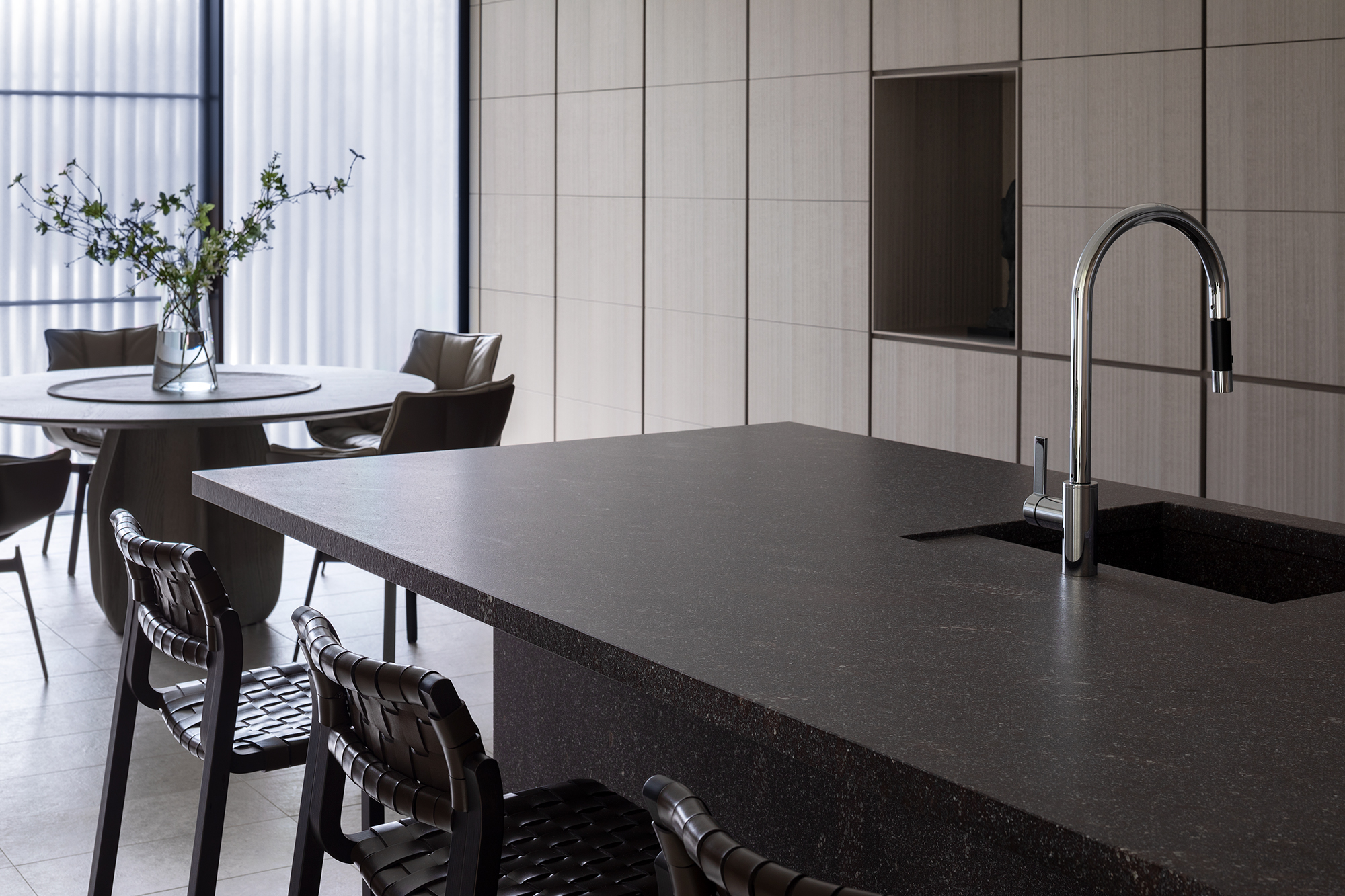 ミノッティクチーネ バイアッソグループのキッチンatelier, terra施工事例